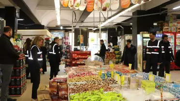 Van'da Marketlere Fiyat Denetimi