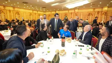 Yılmaz, amatör sporcularla iftar sofrasında buluştu