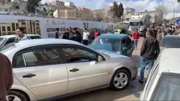 Besni'de Zincirleme Kaza: 6 Yaralı