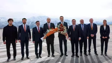 Bakan Bayraktar Erzincan'da