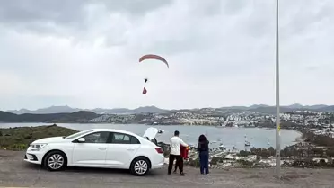 Bodrum semalarında ay yıldızlı 18 Mart anması
