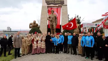 Çanakkale Zaferi'nin 111'inci yıl dönümü Büyükçekmece'de gururla kutlandı