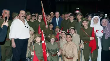 Cumhurbaşkanlığı Külliyesi'nde 'Şüheda 1915' tiyatro oyunu sahnelendi