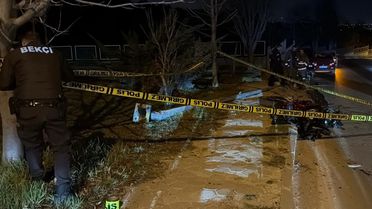 Motosiklet Kazasında 1 Ay Evli Genç Hayatını Kaybetti