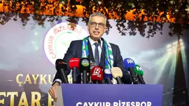 Bakan Memişoğlu'ndan Rizespor'a Övgü