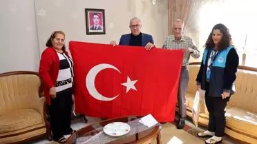 Mersin'de şehit aileleri bayram öncesi unutulmadı