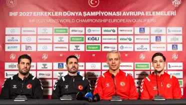 A Milli Hentbol Takımı Romanya ile Maç Öncesi Hazır