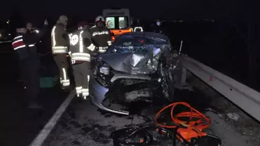 Salihli'de Zincirleme Kaza: 2 Ölü, 5 Yaralı