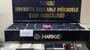 Denizli'de Uyuşturucu Operasyonu: 3 Tutuklama