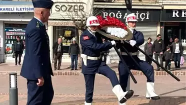 Tavşanlı'da 18 Mart Şehitleri Anma Günü ve Çanakkale Zaferi'nin 111. yılı kutlandı