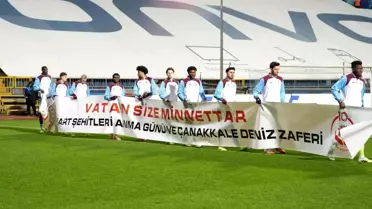 Eyüpspor - Trabzonspor Maçı Golsüz Başladı