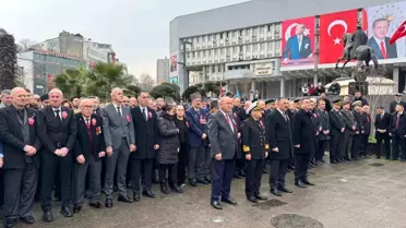 Zonguldak'ta 18 Mart Çanakkale Zaferi ve Şehitleri Anma Günü dolayısıyla tören düzenlendi