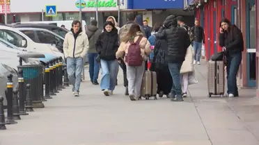 Bayrampaşa Otogarı'nda Bayram Yoğunluğu