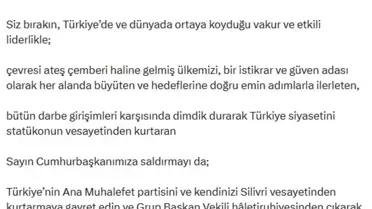 Ala'dan Özel'e Tepki