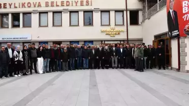 Beylikova'da bayramlaşma programı düzenlendi