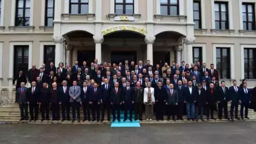 Bolu'da protokol bayramlaştı