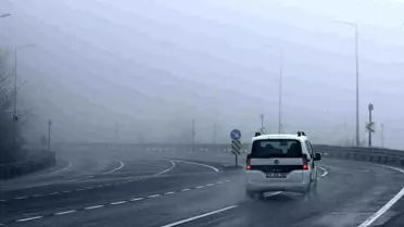 Bolu Dağı'nda Sağanak ve Sis Nedeniyle Zorlu Sürüş