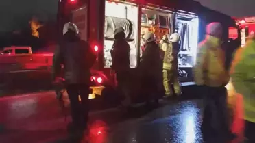 Büyükçekmece'de servis minibüsü devrildi: 1 ölü 9 yaralı