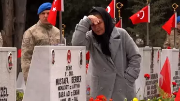 Edirnekapı Şehitliği'nde bayram öncesi hüzünlü ziyaret