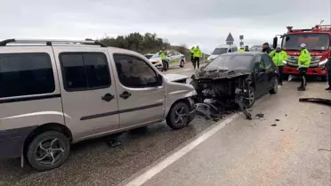 Eğirdir'de Zincirleme Kaza: 8 Yaralı
