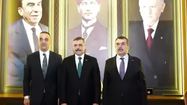 İçişleri Bakanı Çiftçi ve Milli Eğitim Bakanı Tekin'den MHP'ye ziyaret