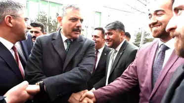 Bakan Çiftçi Erzurum’da AK Parti’yi Ziyaret Etti