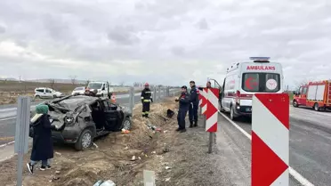 Konya'da Trafik Kazası: 4 Yaralı