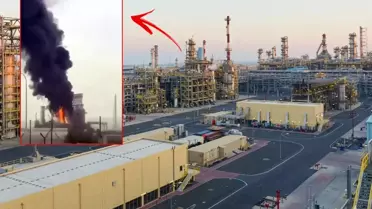 Kuveyt'teki Mina Abdullah petrol rafinerisine İHA saldırısı