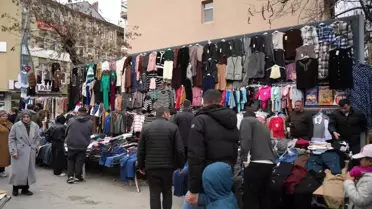 Muş'ta bayram pazarında arefe yoğunluğu