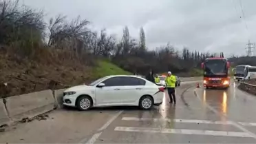 Bursa Otobanında Zincirleme Kaza