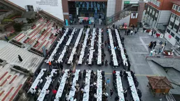 RTEÜ'de öğrenciler iftarda buluştu