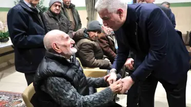 Bakan Bolat Darülaceze'yi Ziyaret Etti