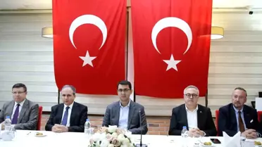 Uşak protokolü bayramlaşma töreninde buluştu