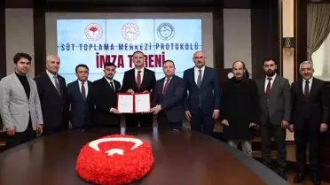 Ağrı'da Süt Toplama Merkezi Projesi