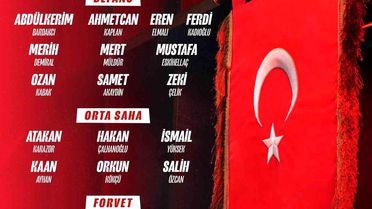 A Milli Takım'ın 2026 Dünya Kupası Aday Kadrosu Açıklandı