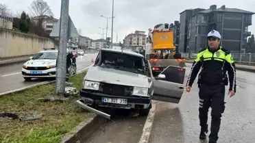 Bartın'da 4 Saatte 3 Kaza: 5 Yaralı