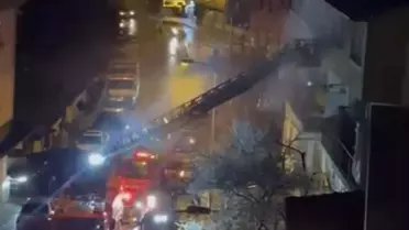 Bartın'da Bodrum Katında Yangın: 2 Yaralı