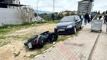 Nazilli'de Motosiklet Kazası: 1 Yaralı