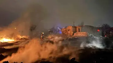 Kayseri'de Atık Yangını Kontrol Altına Alındı