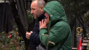 En acı bayram: Gözyaşlarına hakim olamadılar