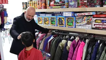 Kocasinan'da Ramazan Bayramı'nda ailelerin yüzü güldü