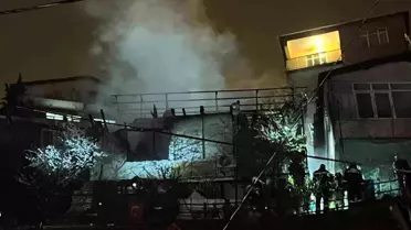 Sarıyer'de Gecekonduda Yangın: 4 Yaralı