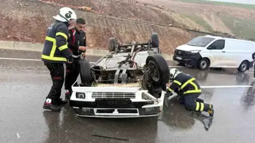 Siirt'te Trafik Kazası: 2 Yaralı