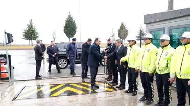 Tavşanlı'da bayramlaşmanın ardından güvenlik güçlerine ziyaret
