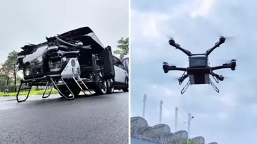 Uçan arabada seri üretime başladılar