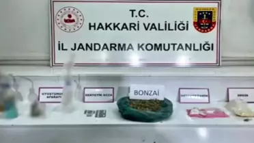 Hakkari'de Uyuşturucu Operasyonu: 6 Tutuklama