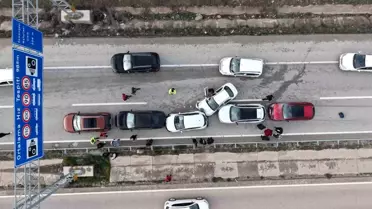 Kırıkkale'de Zincirleme Kaza: 3 Yaralı