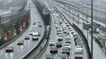 Bayramın ikinci gününde İstanbul'da trafik yoğunluğu