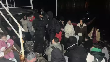 Bodrum'da 33 Kaçak Göçmen Yakalandı