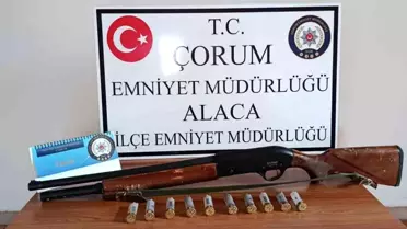 Çorum'da Tüfekle Ateş Açan Şüpheli Yakalandı
